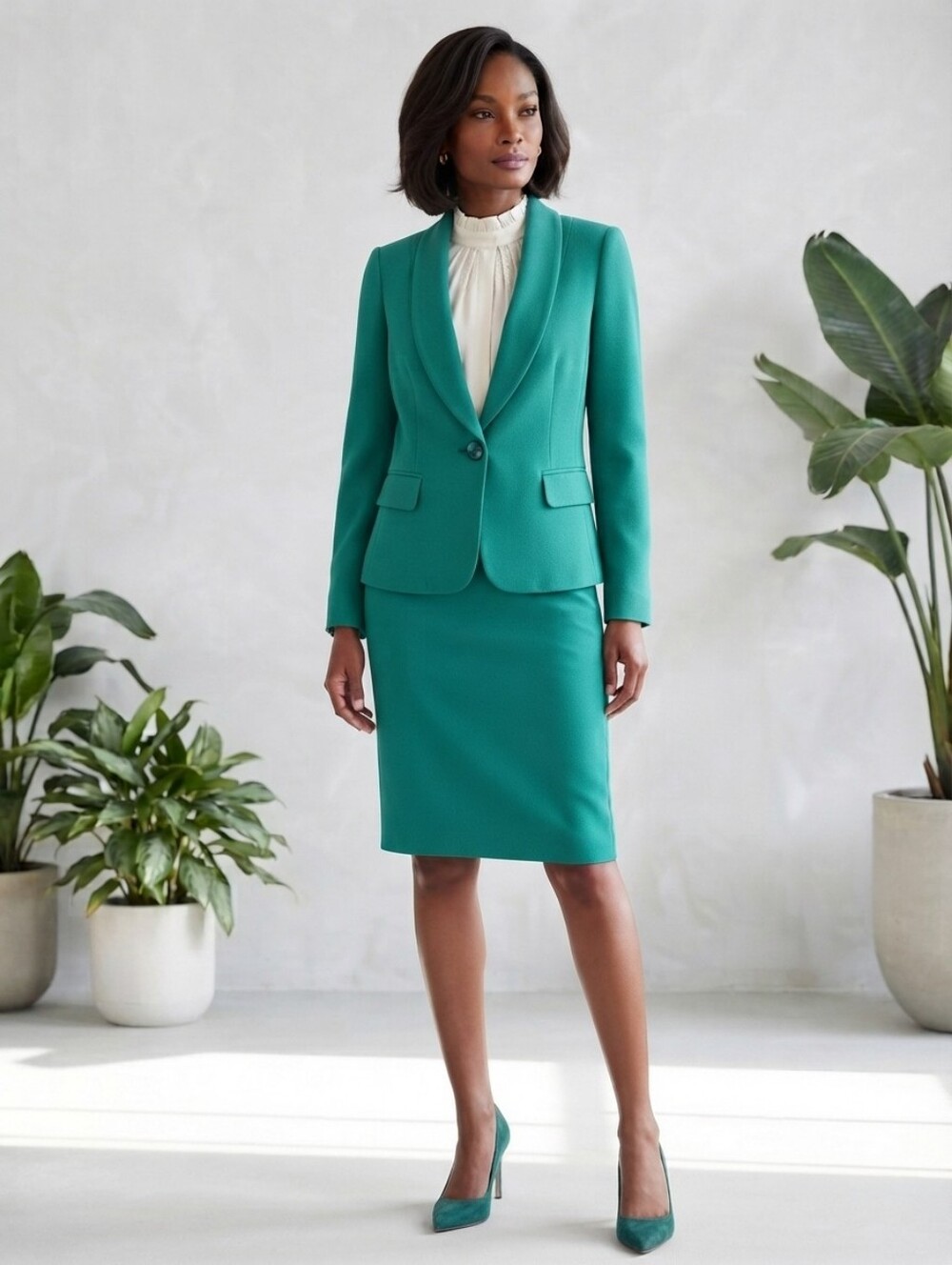 Kasper skirt suit